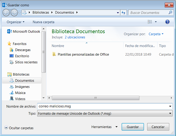 Outlook - Documentos