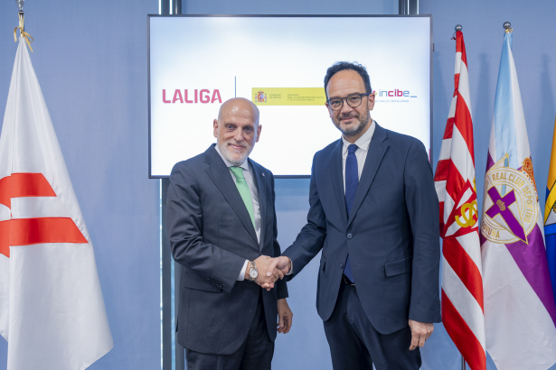Firma Ministerio Transformación Digital y LALIGA