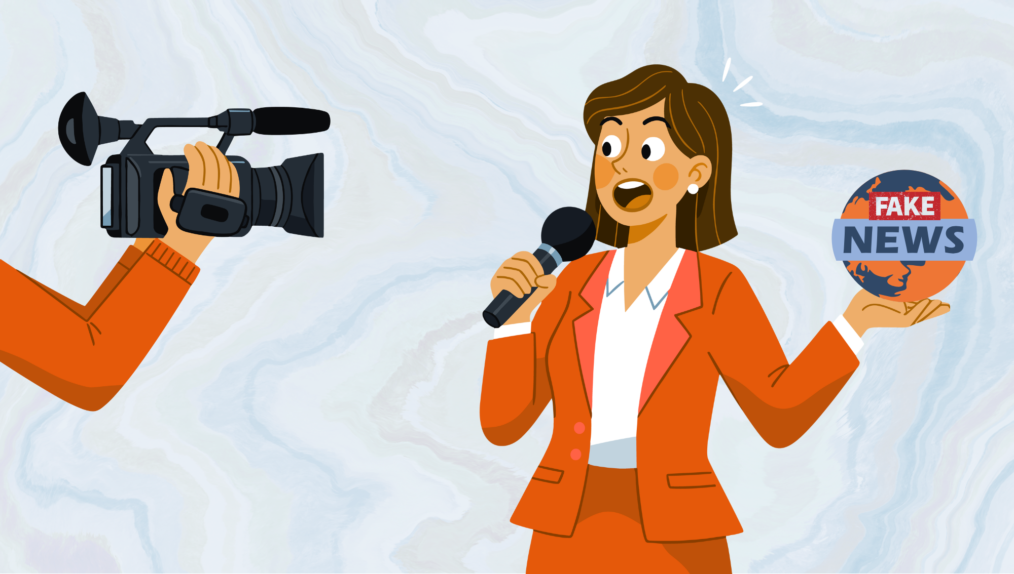 Reportera de televisión