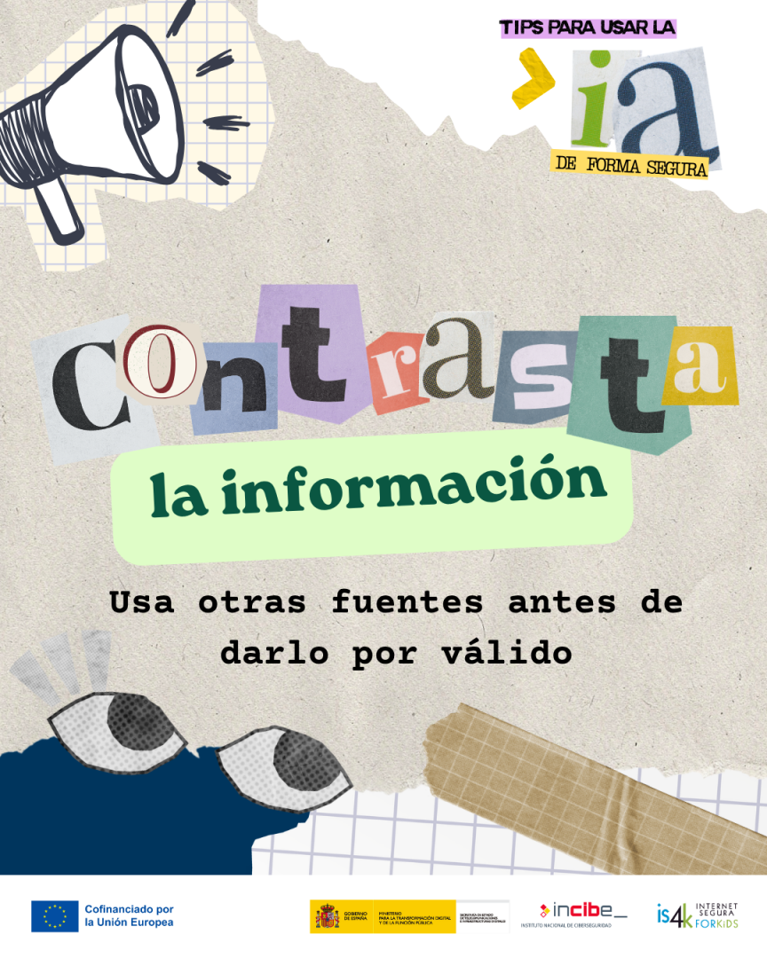 Contrasta la información de la IA