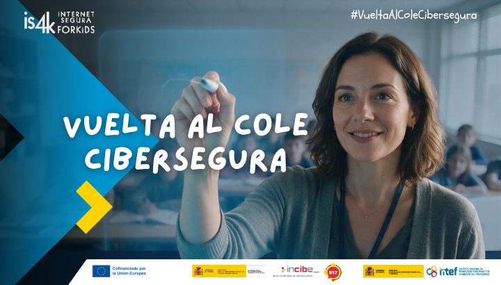 Vuelta Al Cole Cibersegura 2026 INCIBE