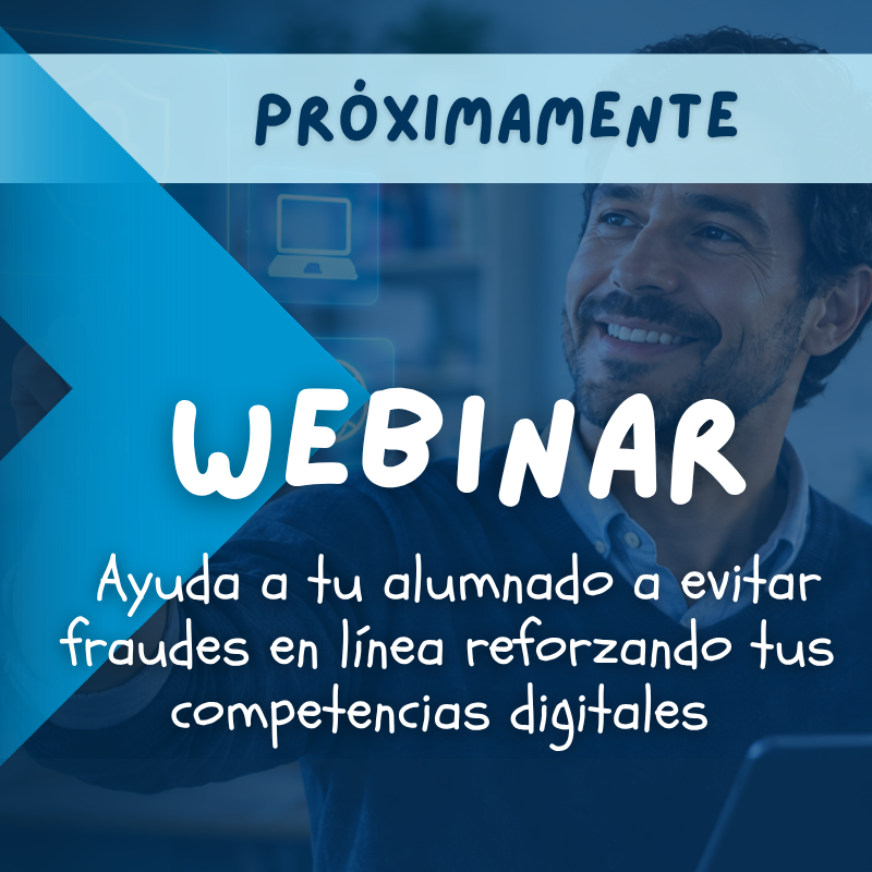 Próximamente webinar para educadores