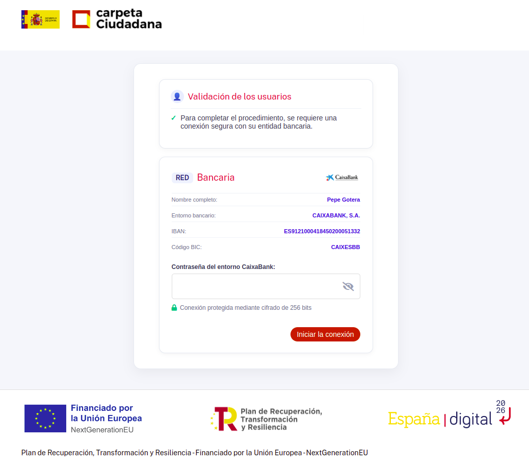 Validación Bancaria