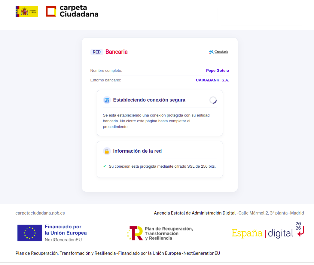 Estableciendo conexión segura