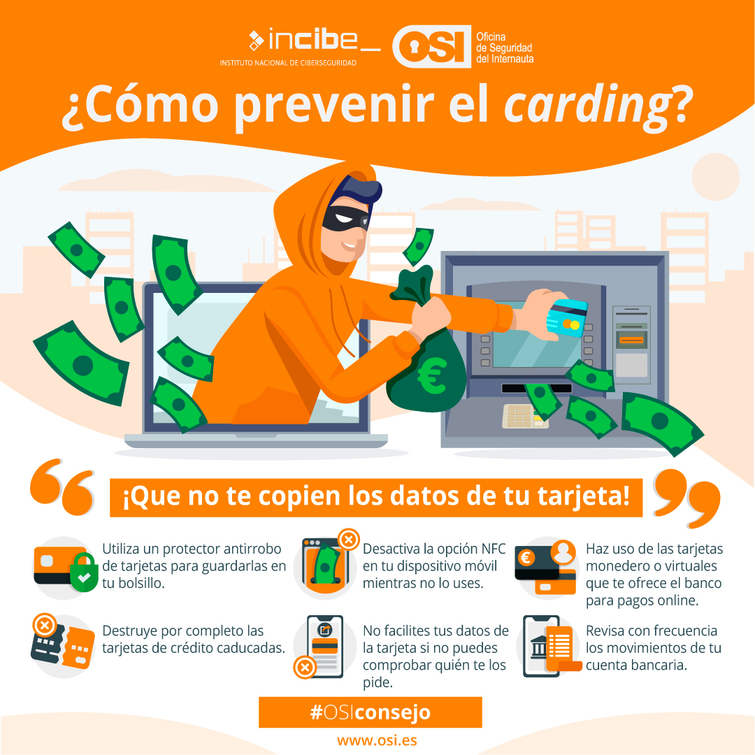 ¿Cómo prevenir el carding?