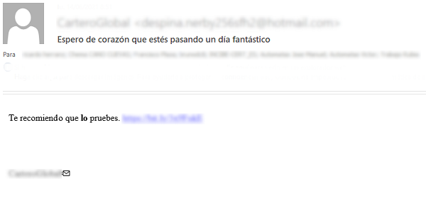 Evidencia mail falso 2