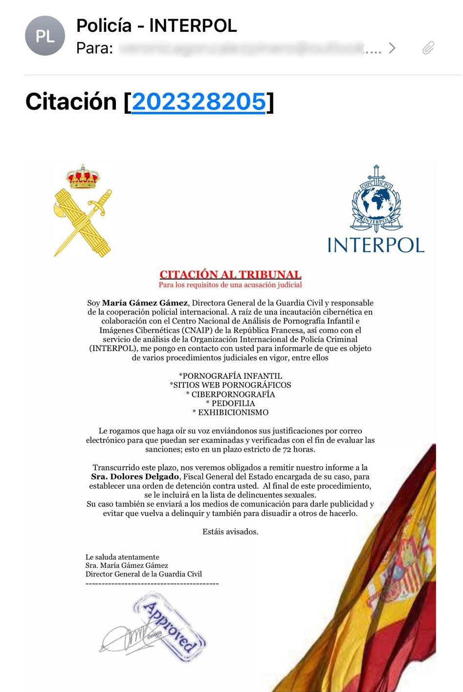 Documento adjunto Interpol 2