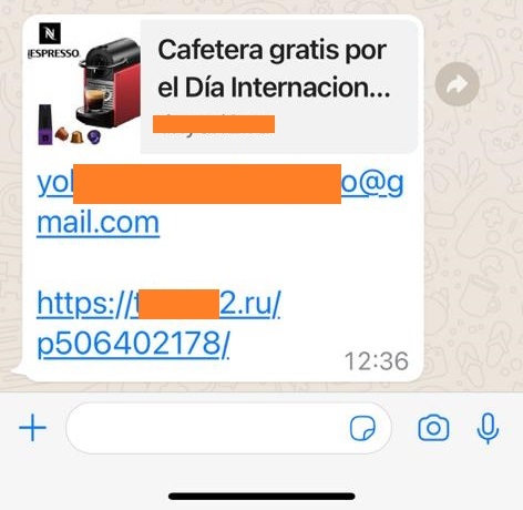 Evidencias del fraude de la cafetera Nespresso