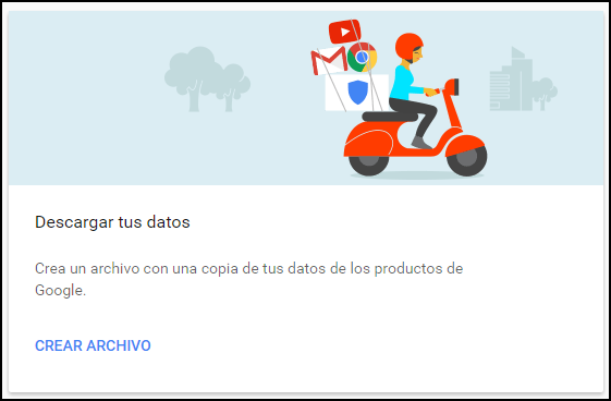 Descargar ts datos de Google