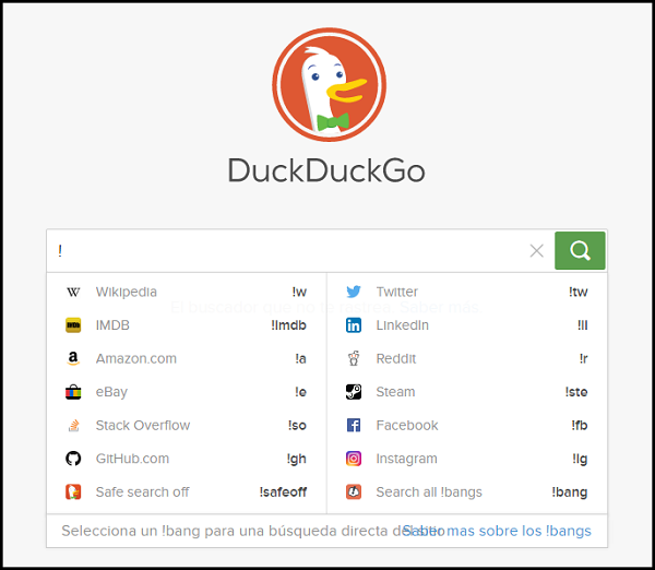 Imagen DuckDuckGO