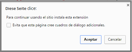 Imagen extensión malware