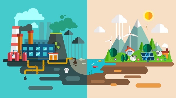 Renewable energies vs traditional energies