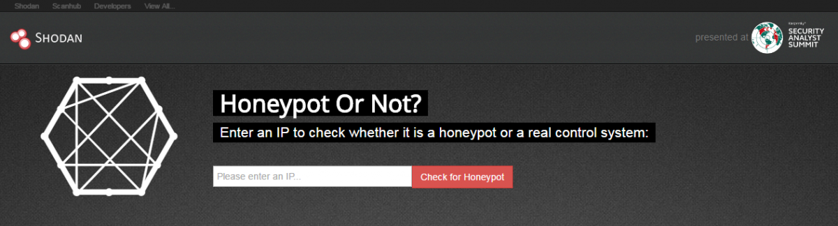 Honeypot or Not? SHODAN