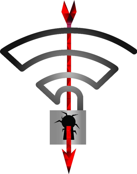 Logo oficial del ataque KRACK