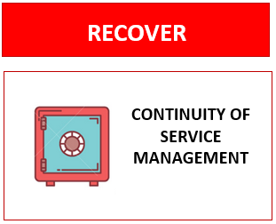 Continuity of service management