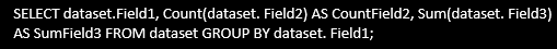 SQL: Example of instruction is no correlation.