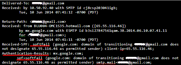 Verificación SPF