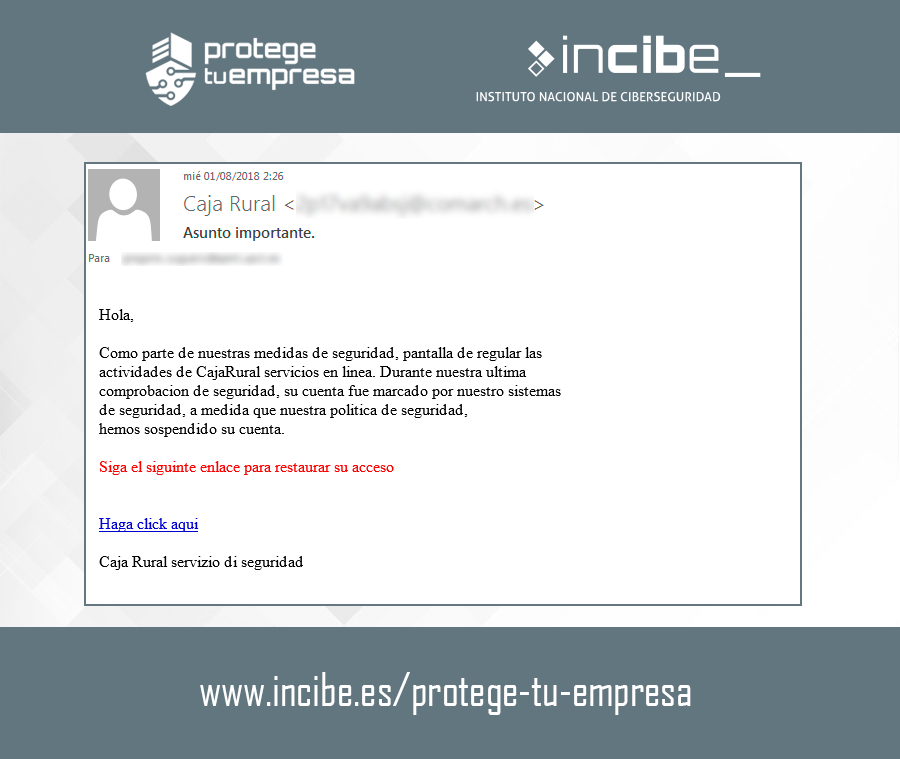 Correo fraudulento