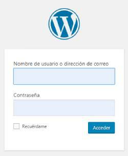 Login WordPress
