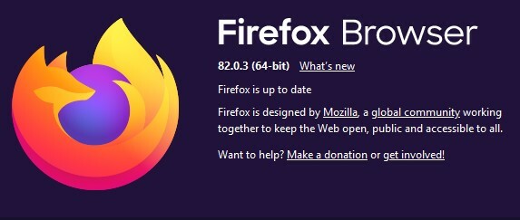 Firefox 82.0.3