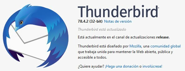 Thunderbird 78.4.2