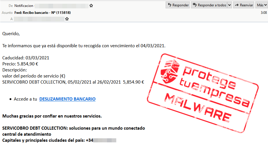 correo recibo