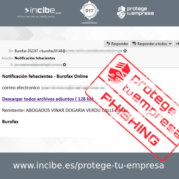 Notificación Burofax troyano, actualización 05/05/2021