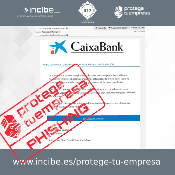 Phishing a CaixaBank