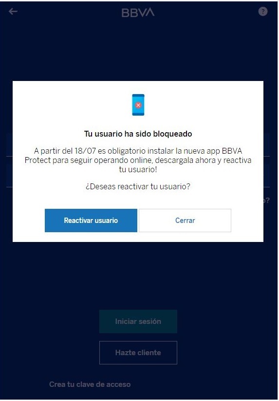 BBVA phishing