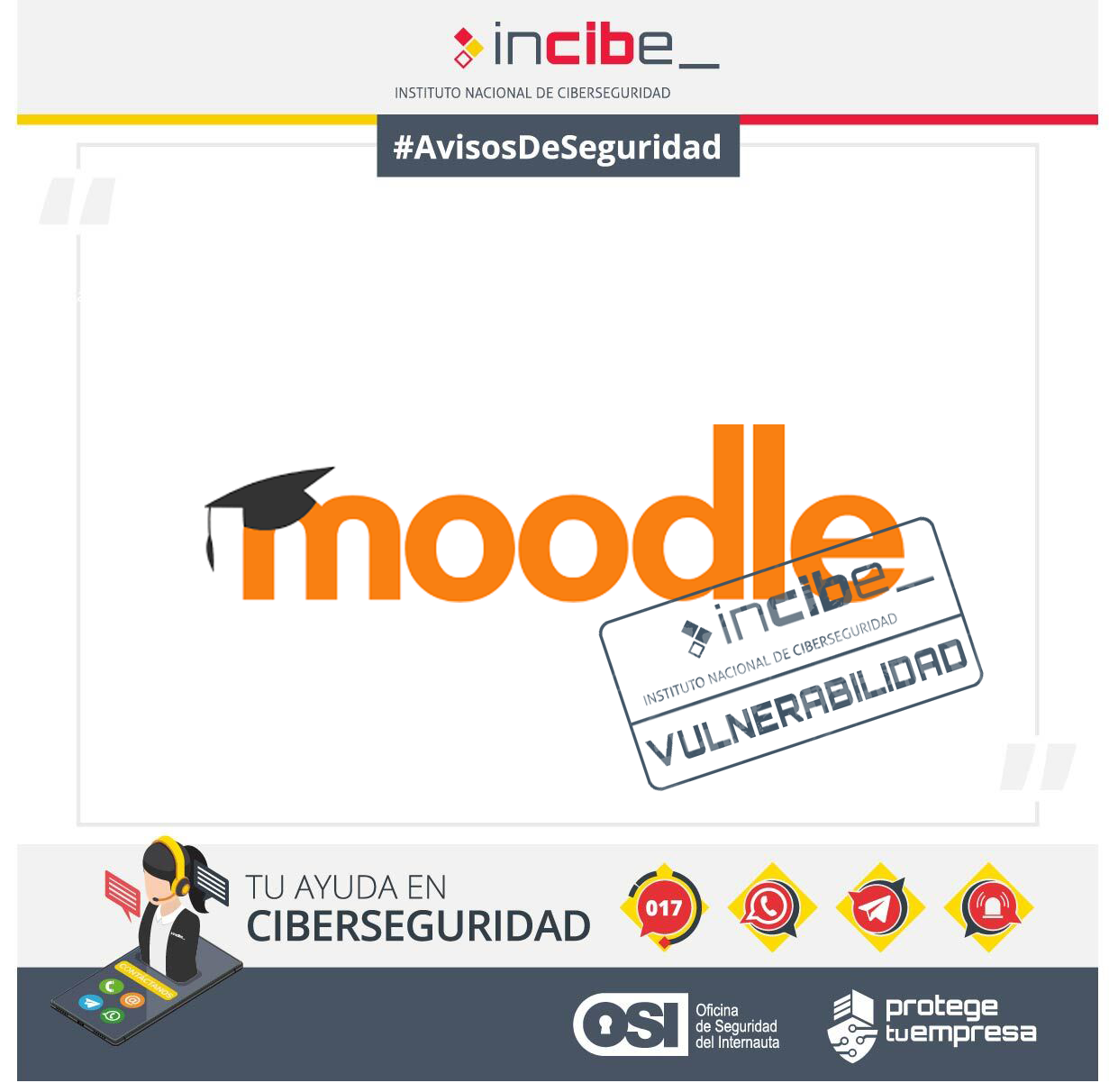 Logo Moodle con sello PtE