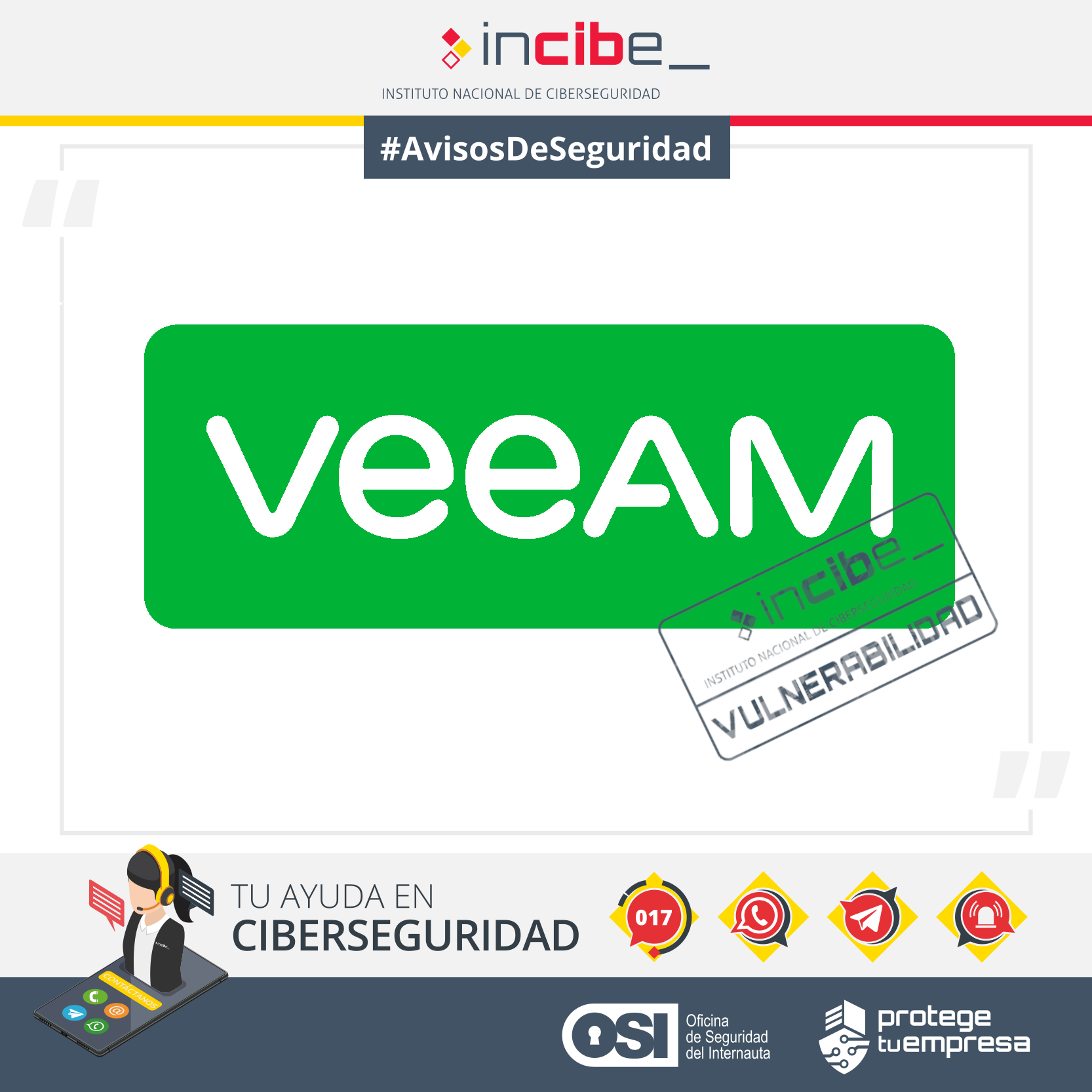 Logo Veeman con sello y marco de PtE