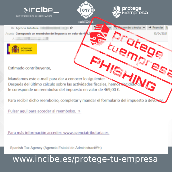 Phishing robo credenciales financieras