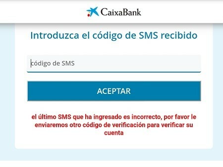 SMS recibido