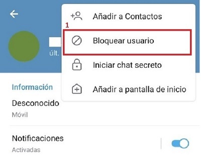 Bloquear usuario