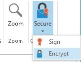 Cifrar correos en Outlook