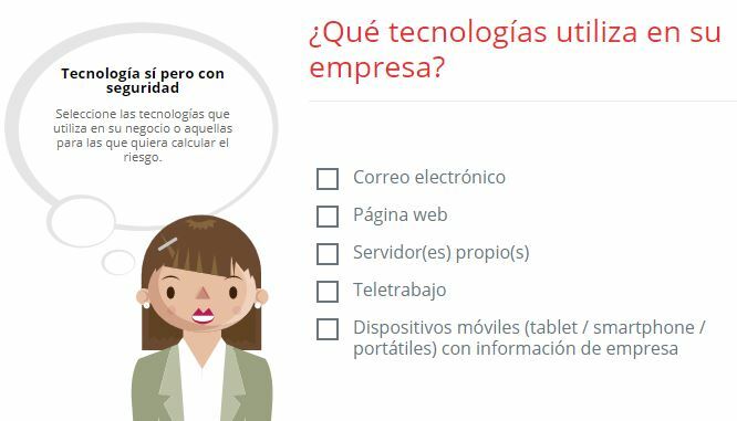 Pregunta sobre las tecnologías utilizadas en la empresa.