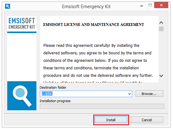 Emsisoft - instalar