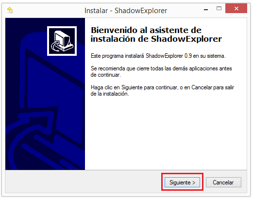 Shadow - instalar