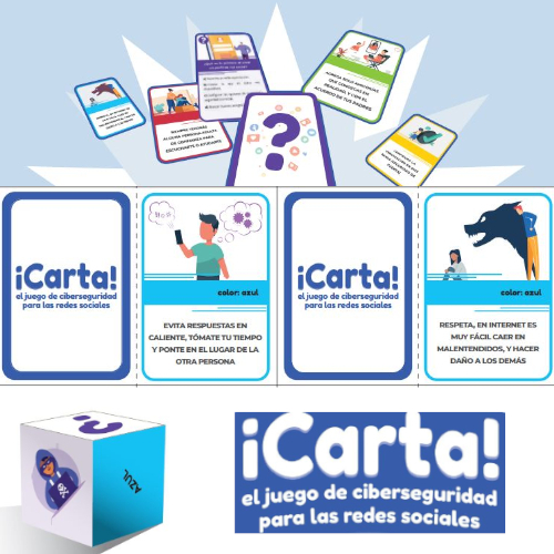 ¡Carta! el juego de ciberseguridad para las redes sociales