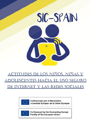 Portada del informe Actitudes de los niños, niñas y adolescentes hacia el uso seguro de Internet y las redes sociales