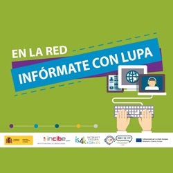 Imagen En la Red, infórmate con lupa