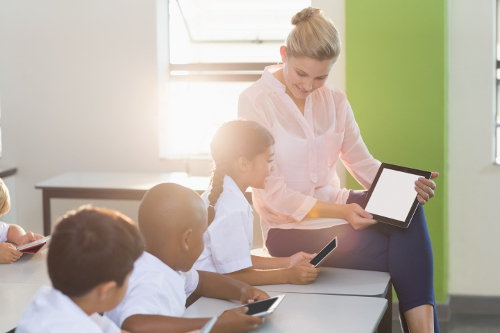 Trabajando con móviles en el aula