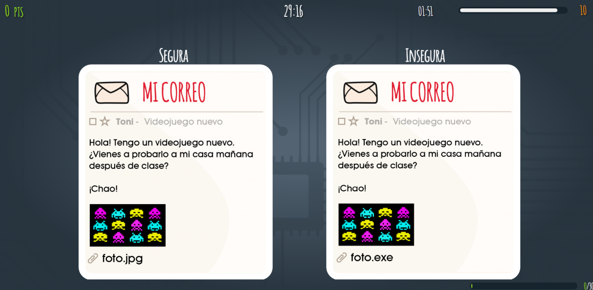 Imagen juego cyberscouts diferencias