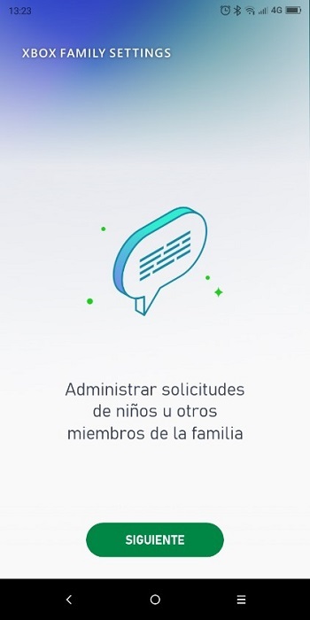 Aplicación de Xbox