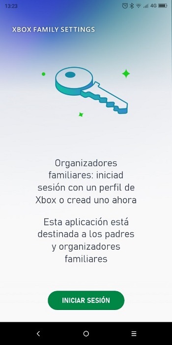 Aplicación de Xbox