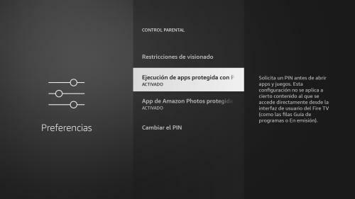 Restricciones para ejecuciones de apps