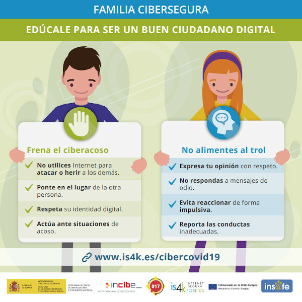 Imagen Infografía edúcale para ser un buen ciudadano digital