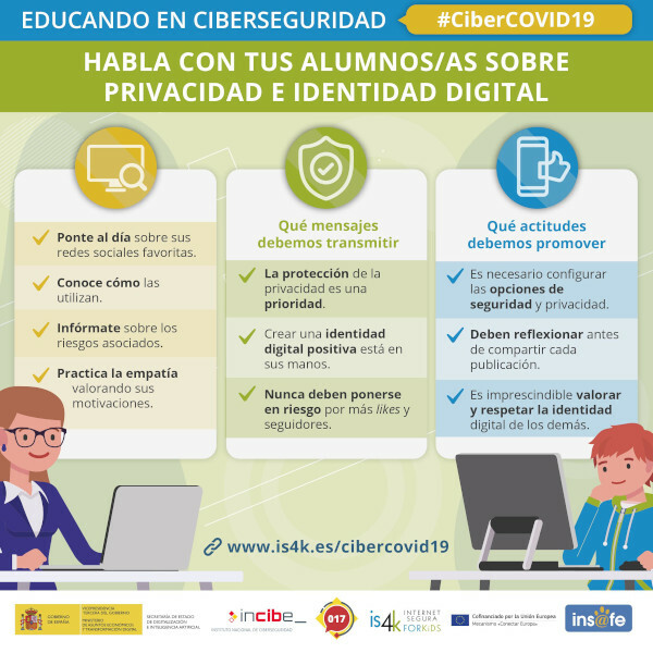 Imagen Infografía promoviendo la protección de la privacidad