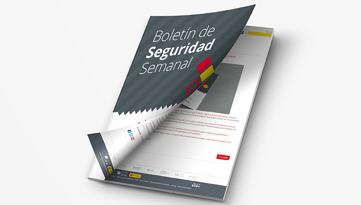 Boletín informativo de seguridad