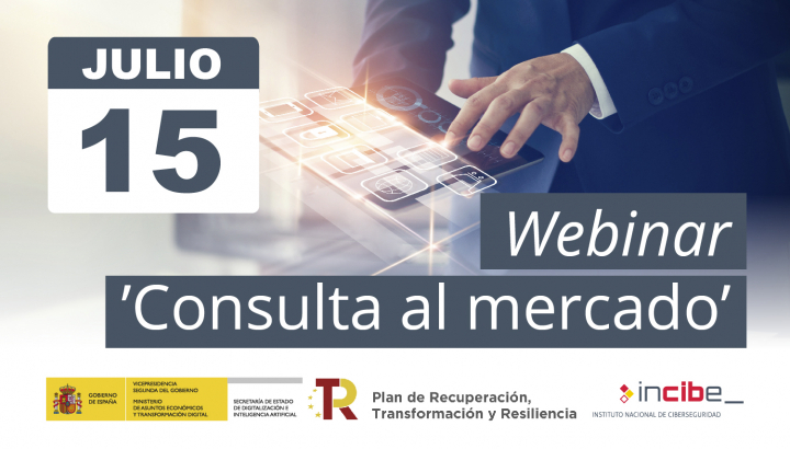 Webinar Consulta al Mercado INCIBE